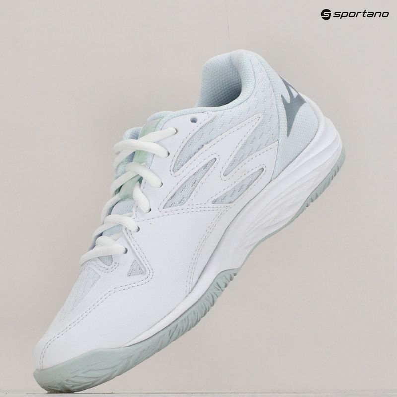 Gyerek röplabda cipő Mizuno Lightning Star Z7 JR white/gridge/patinagreen 9
