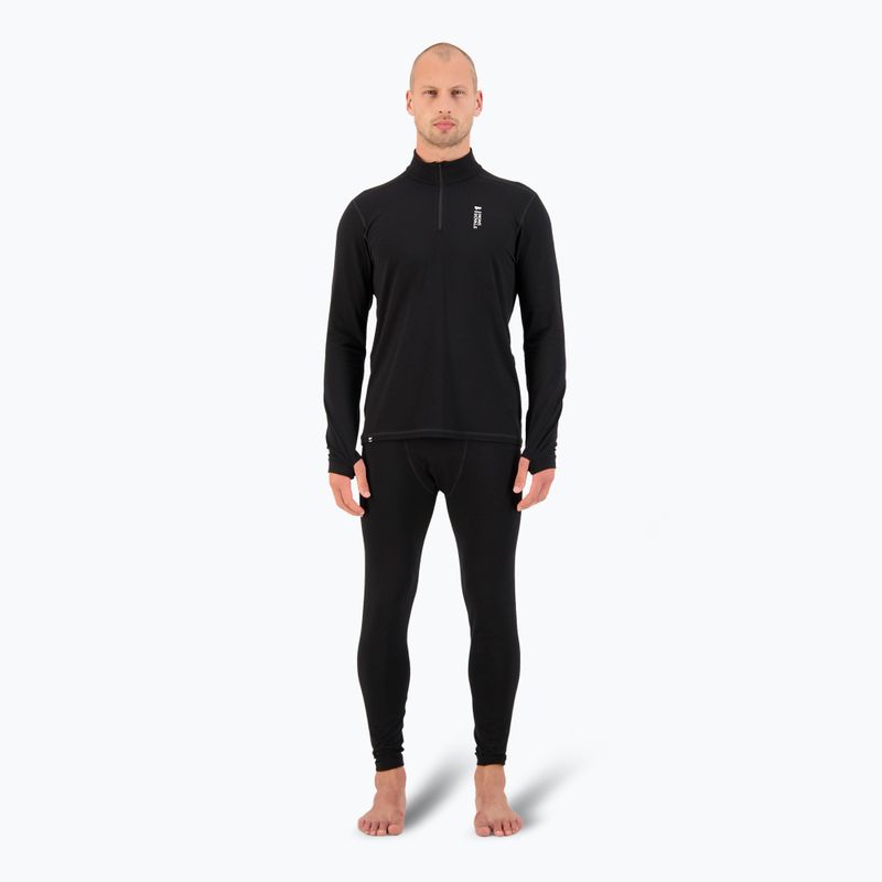 Férfi termo nadrág Mons Royale Cascade Merino Base Layer black 2