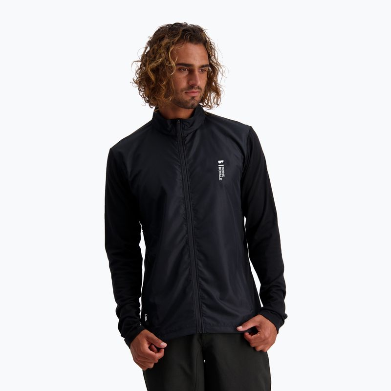 Férfi pulóver Mons Royale Redwood Wind Jersey black