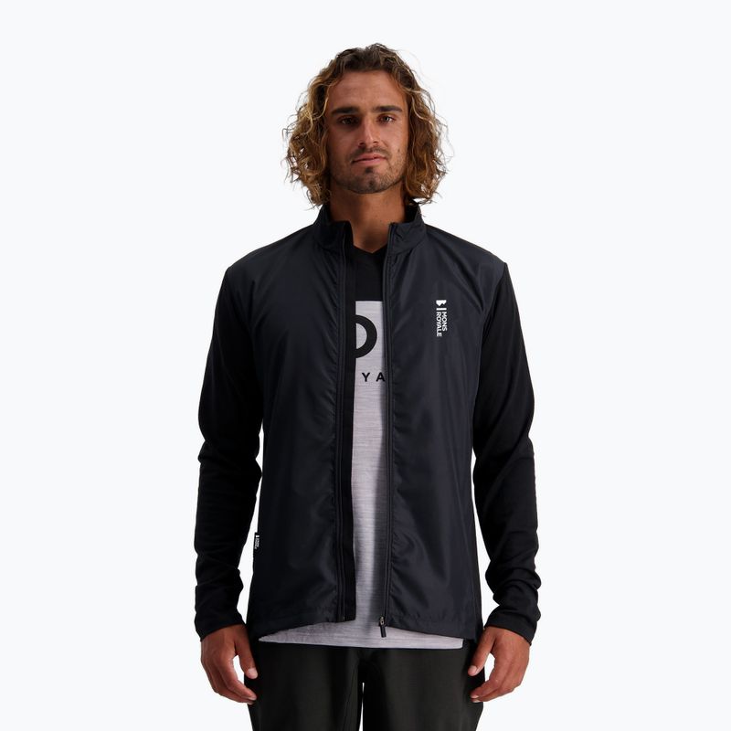 Férfi pulóver Mons Royale Redwood Wind Jersey black 3