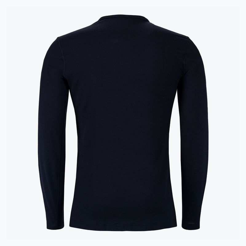 Férfi hőaktív pulóver icebreaker 200 Oasis Crewe midnight navy 7