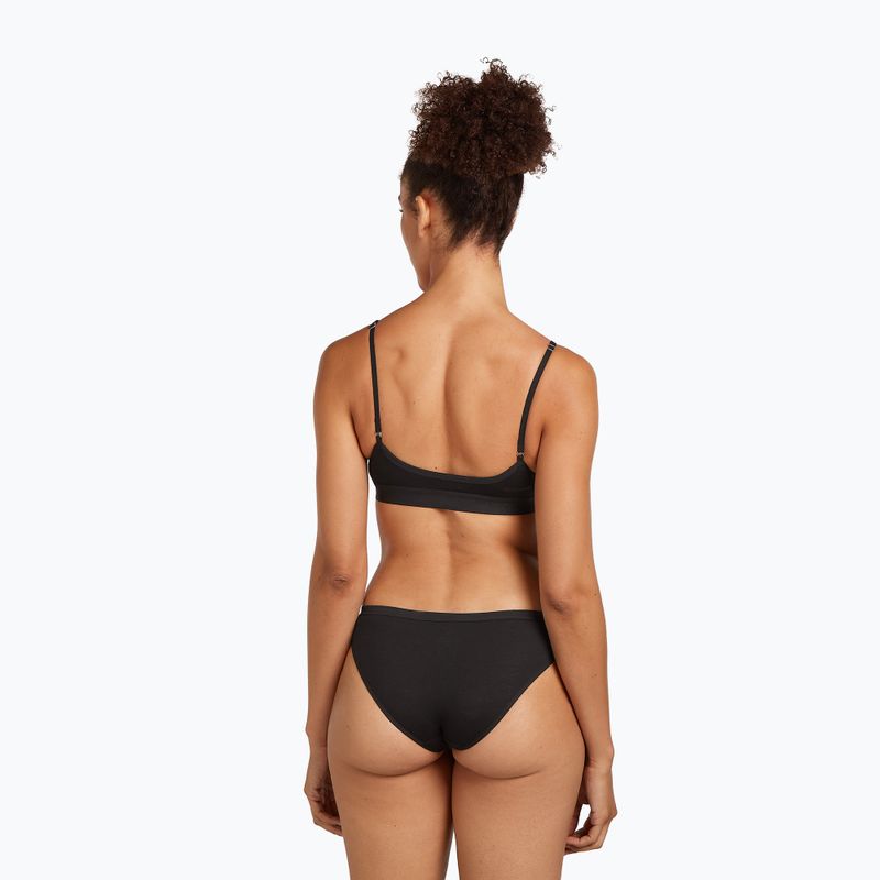 Termoaktív melltartó icebreaker Merino 150 Siren Bra Inserts black 4