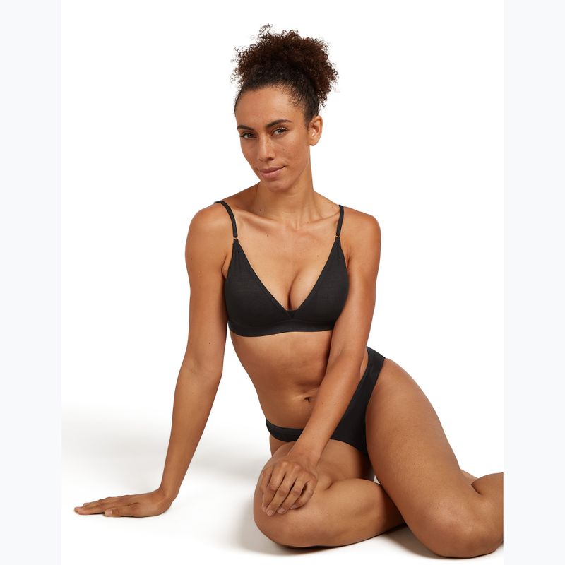 Termoaktív melltartó icebreaker Merino 150 Siren Bra Inserts black 5