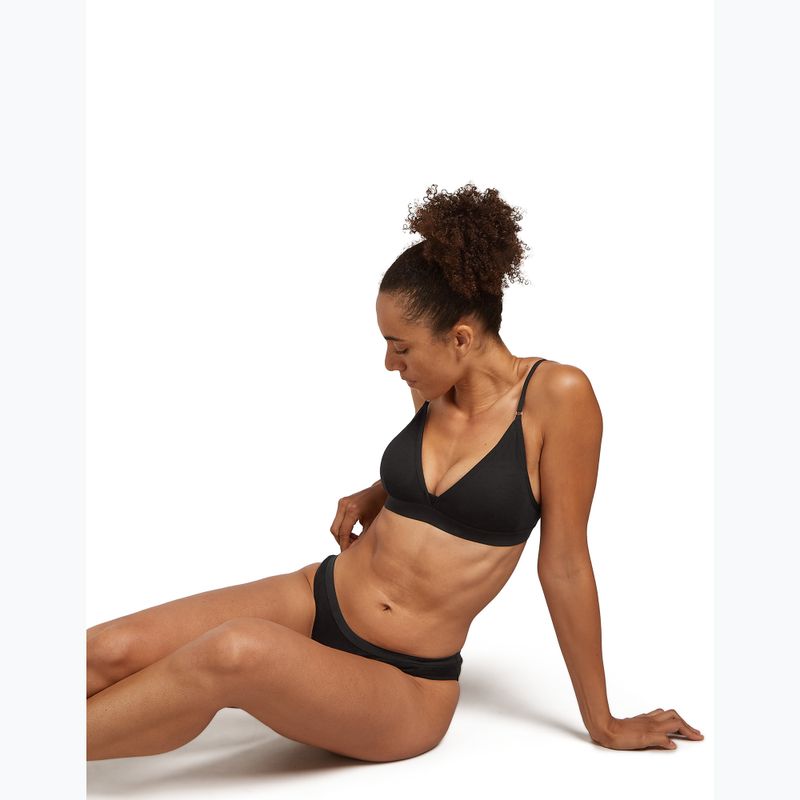 Termoaktív melltartó icebreaker Merino 150 Siren Bra Inserts black 6
