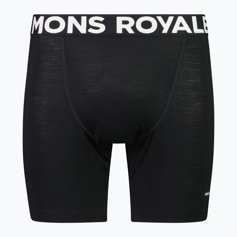 Kerékpáros Férfi boxeralsó Mons Royale Low Pro Merino Aircon Bike Short black 4