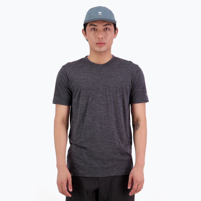 Férfi thermo póló Mons Royale Zephyr Tencel smoke