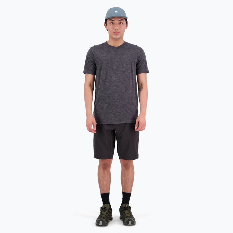 Férfi thermo póló Mons Royale Zephyr Tencel smoke 2