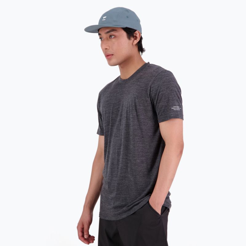 Férfi thermo póló Mons Royale Zephyr Tencel smoke 4