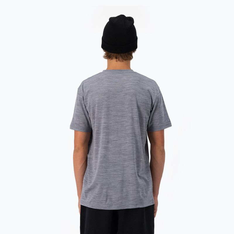 Férfi póló Mons Royale Icon grey heather 3