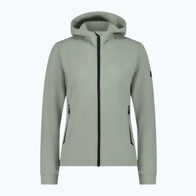 Női pulóver Mons Royale Arcadia Merino Fleece Hoody dried sage 5