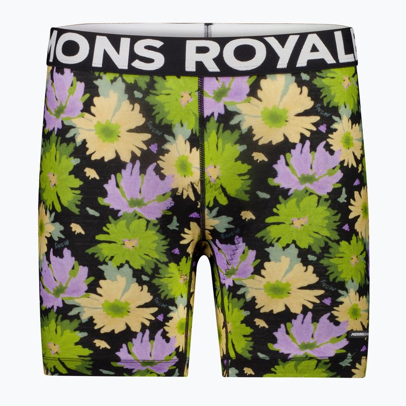 Kerékpáros boxeralsó női Mons Royale Low Pro Merino Aircon Bike Short alpine bloom 4