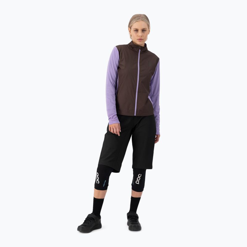 Női pulóver Mons Royale Redwood Wind Jersey cedar/ lupin 2