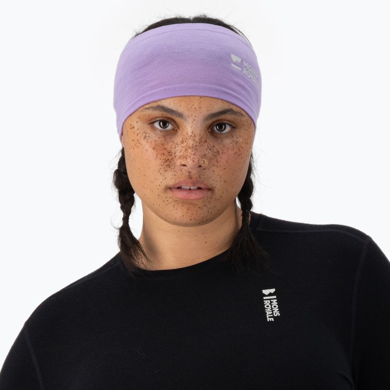 Fejpánt Mons Royale Haines Merino lupin 3