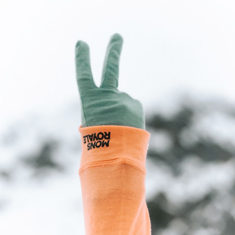 Kesztyű Mons Royale Olympus Merino Glove dew 3