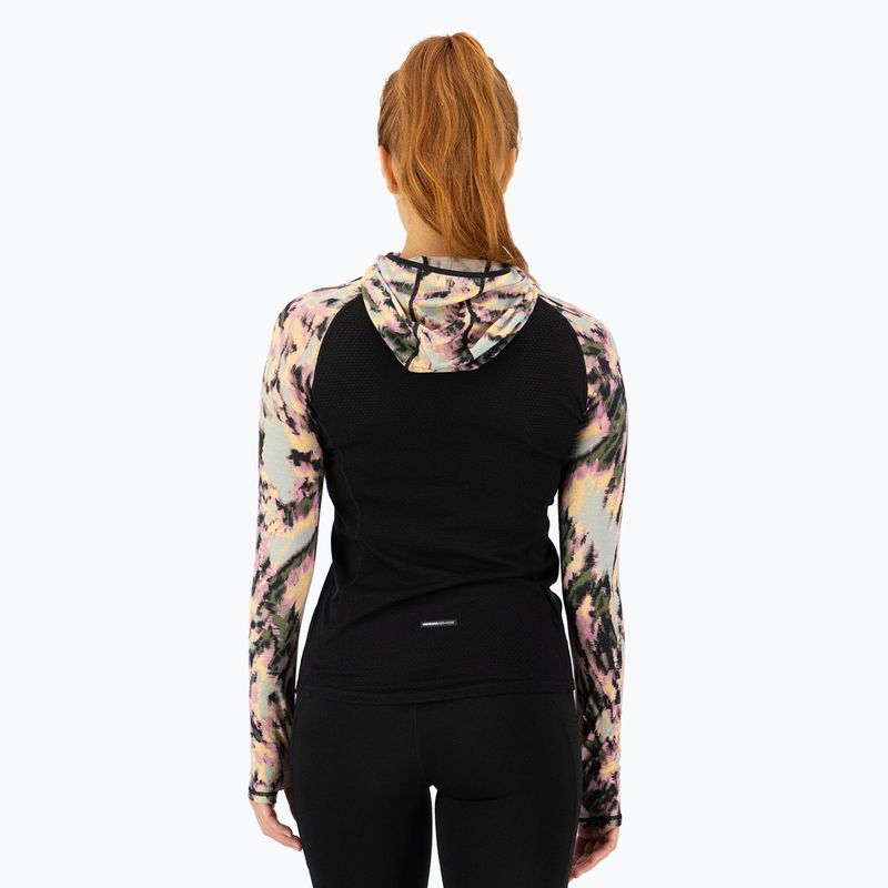 Női thermo pulóver Mons Royale Bella Tech Hood fekete 2