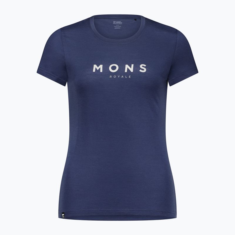 Női thermo póló Mons Royale Icon Classic éjfél 3