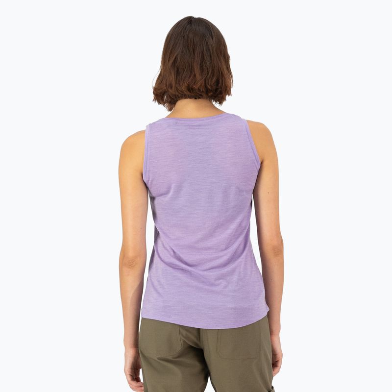 Női termikus aktív tank top Mons Royale Zephyr Tencel Tank lupin 2