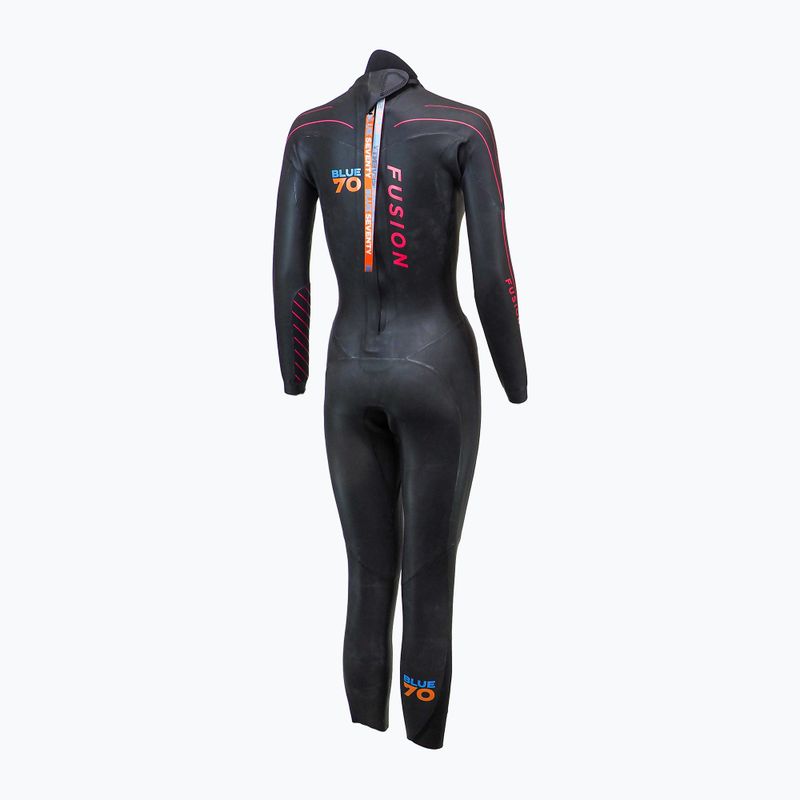 Női triatlon búvárruha BlueSeventy Fusion 2021 BL231 BL231 fekete 2