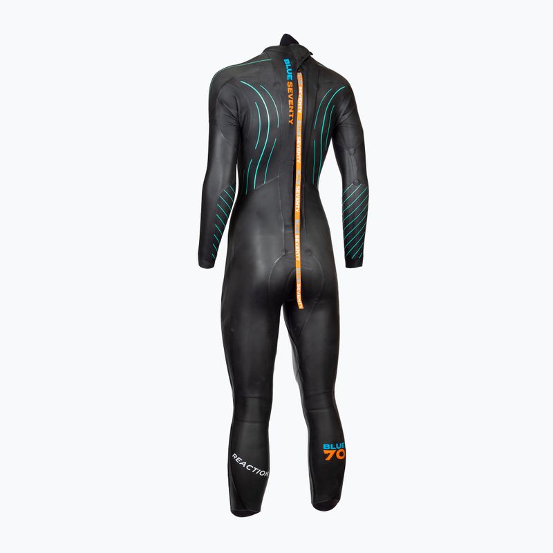 Női triatlonos búvárruha BlueSeventy Reaction 2022 BL276 fekete 2