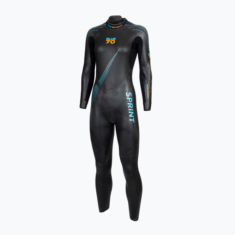 Női triatlonos búvárruha BlueSeventy Sprint 2022 BL298 fekete