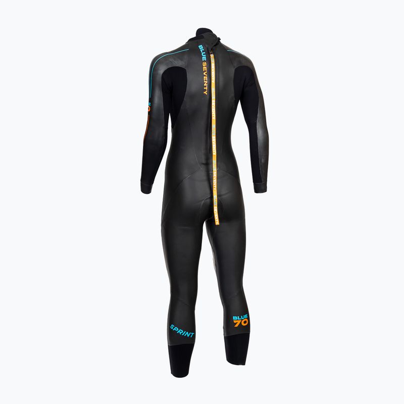 Női triatlonos búvárruha BlueSeventy Sprint 2022 BL298 fekete 2