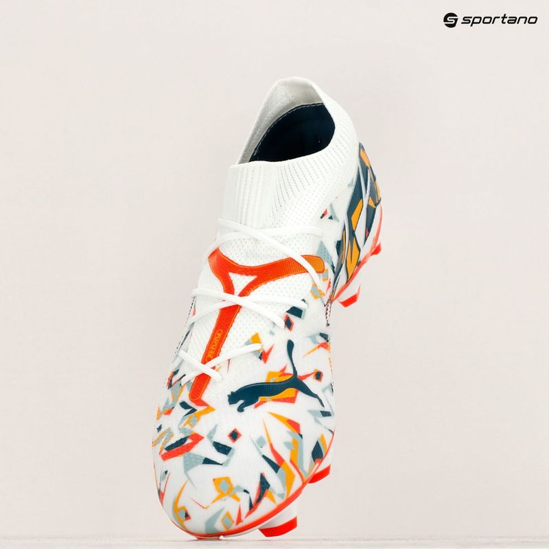 Focicipő PUMA Future 7 Match Creativity FG/AG white/oceantropic/turquoisesurf/hotheat/sunstream 16