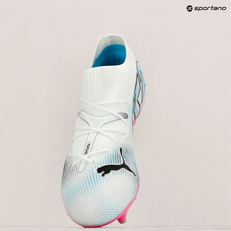 Focicipő PUMA Future 7 Match MxSG puma white/puma black/poison pink 16