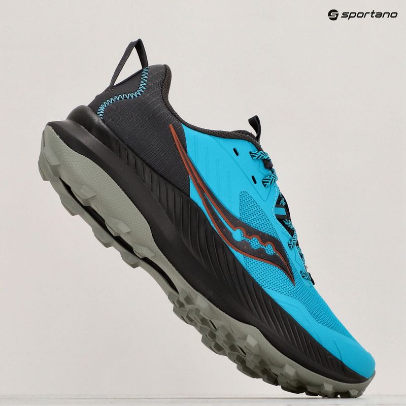 Férfi futócipő Saucony Blaze TR agave/basalt 9