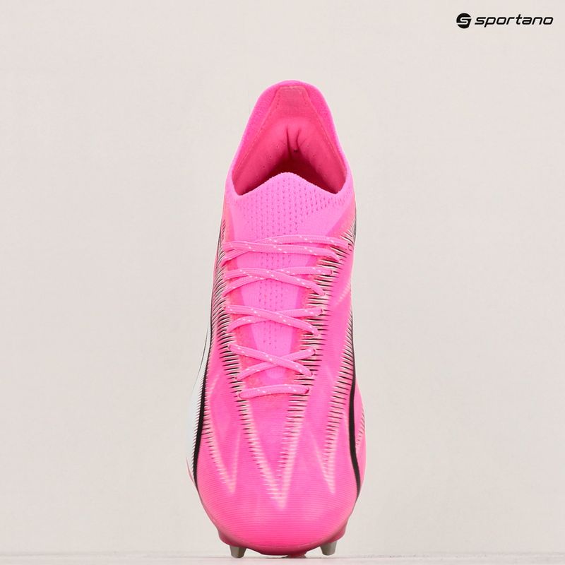 focicipő  PUMA Ultra Ultimate MxSG poison pink/puma white/puma black 15