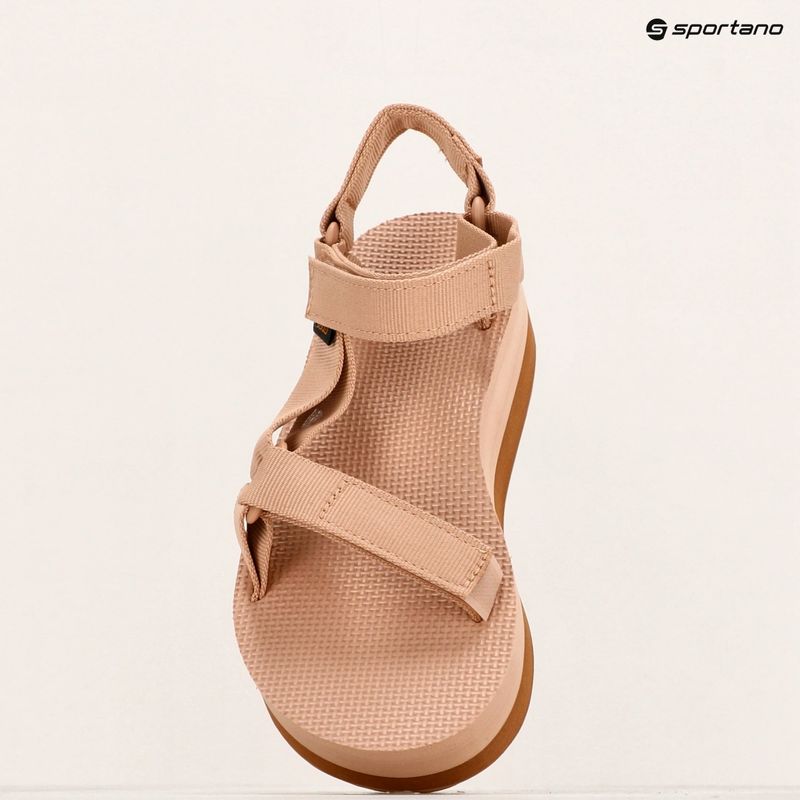 Női szandál Teva Flatform Universal maple sugar/lion 10