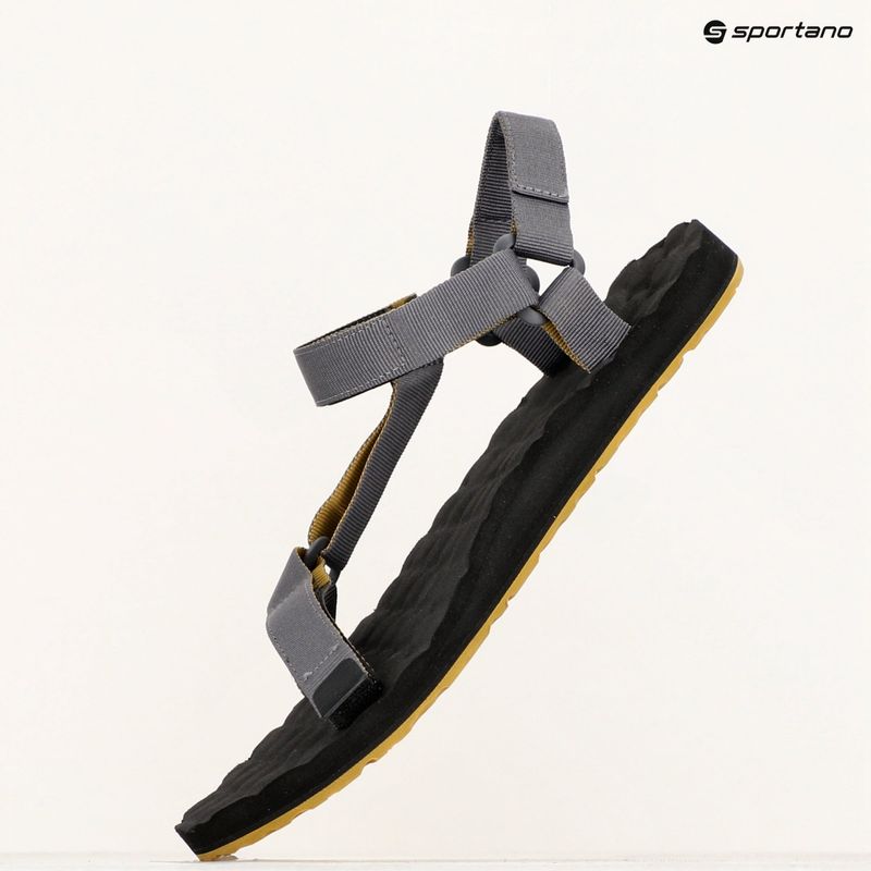 Férfi szandál Lizard Trail plain dark grey 15