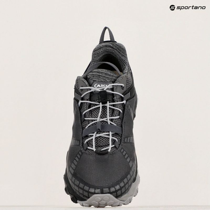 Férfi túracipő AKU Flyrock GTX black/silver 9