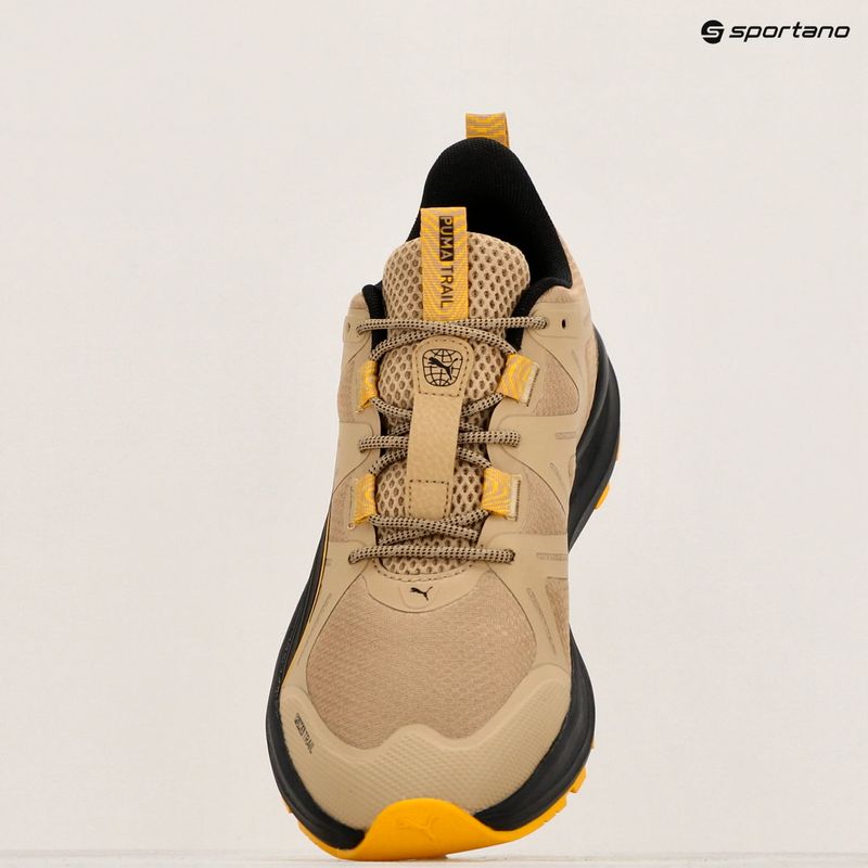 Futócipő PUMA Reflect Lite Trail prairie tan/yellow sizzle/puma black 16