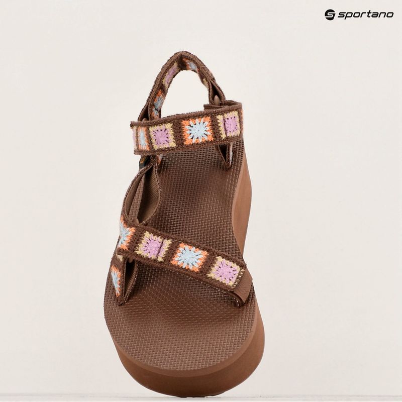Női szandál Teva Flatform Universal Crochet unwind 16