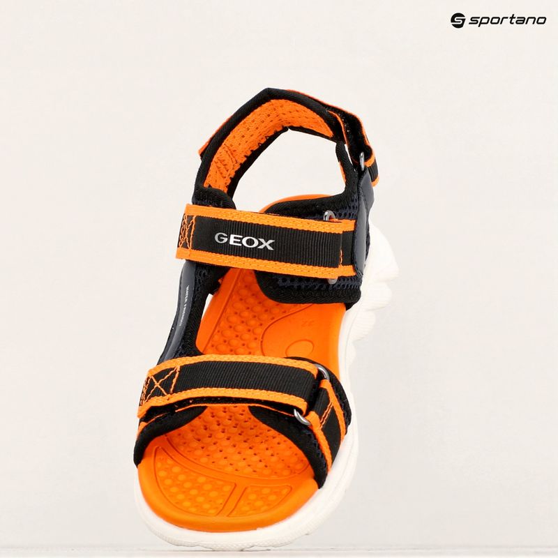 Junior szandál Geox Airadyum ocean blue/orange 10