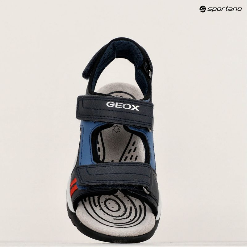 Junior szandál Geox Borealis ocean blue/red 16