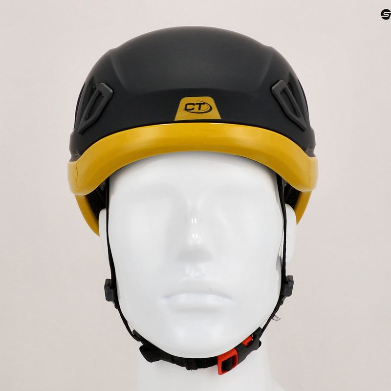 Climbing Technology Sirio hegymászó sisak antracit / mustár 12