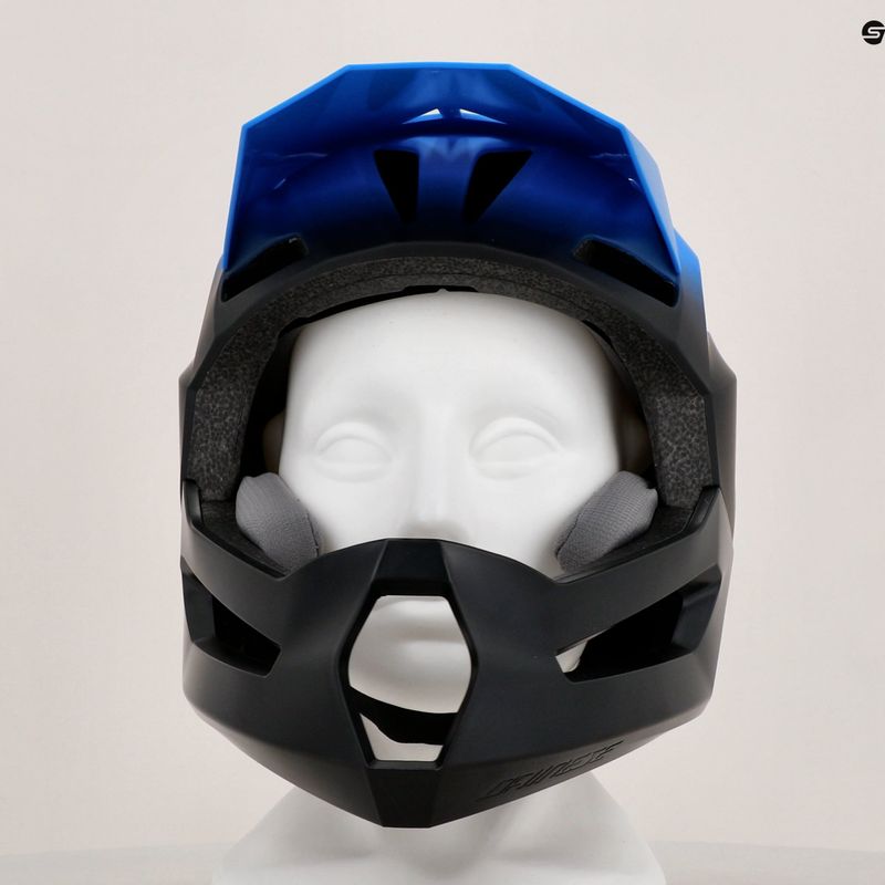Gyerek kerékpáros sisak Dainese Scarabeo Linea 01 blue/white/black 7
