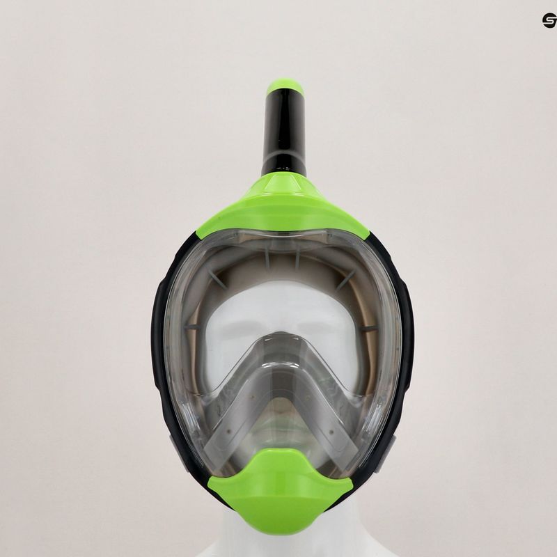 AQUASTIC KAI zöld teljes arcos snorkel maszk 11