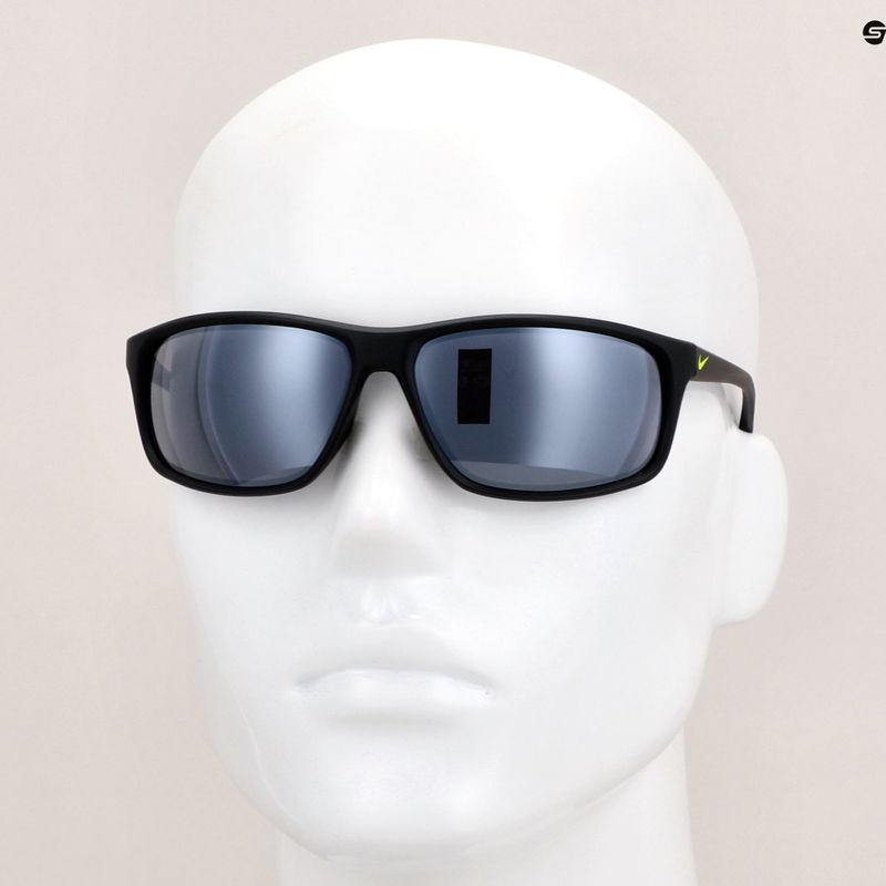 Férfi napszemüveg Nike Adrenaline matte black/grey w/silver mirror 8