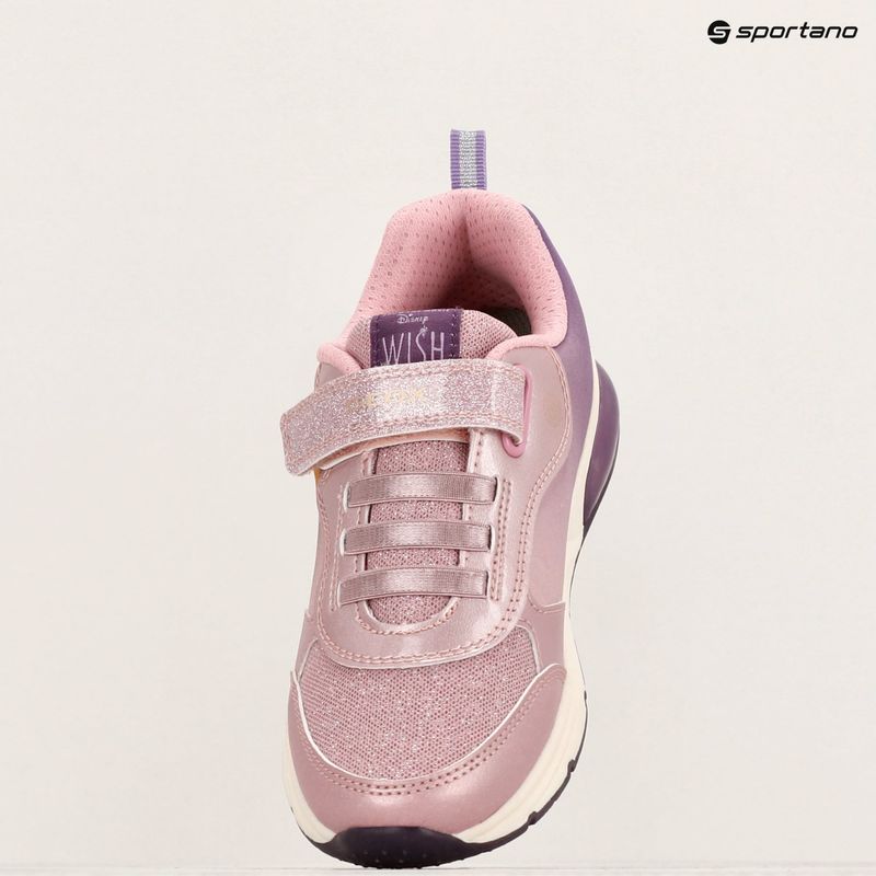 Junior cipő Geox Spaceclub pink/light purple 17