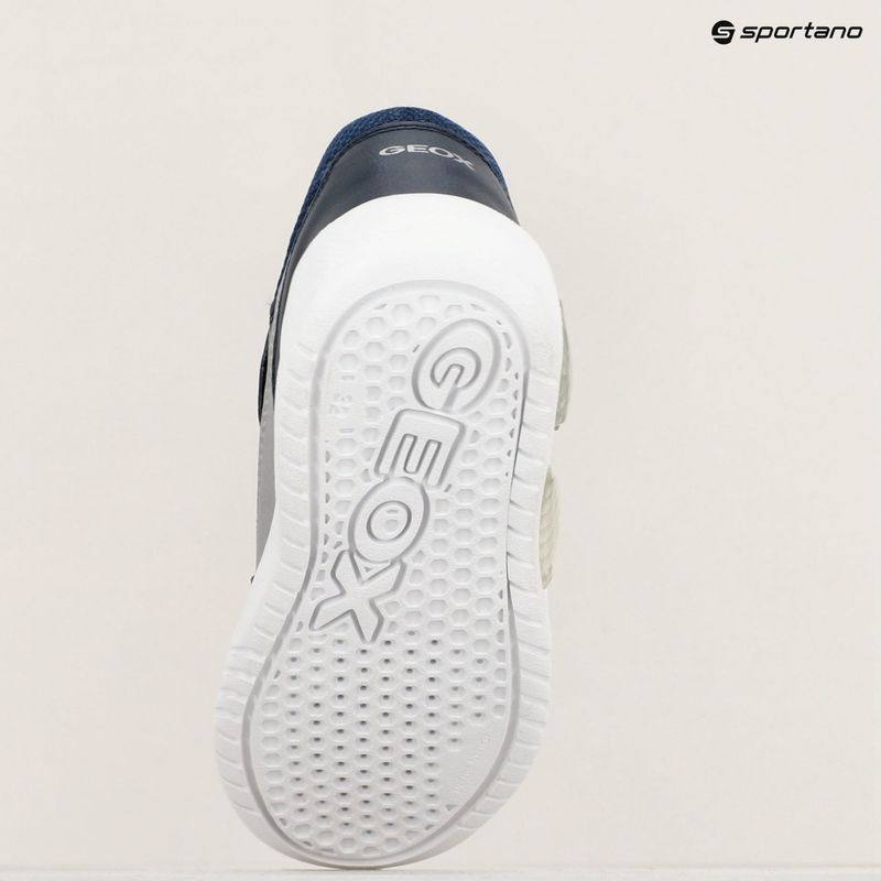 Junior cipő Geox Illuminus ocean blue/silver 18