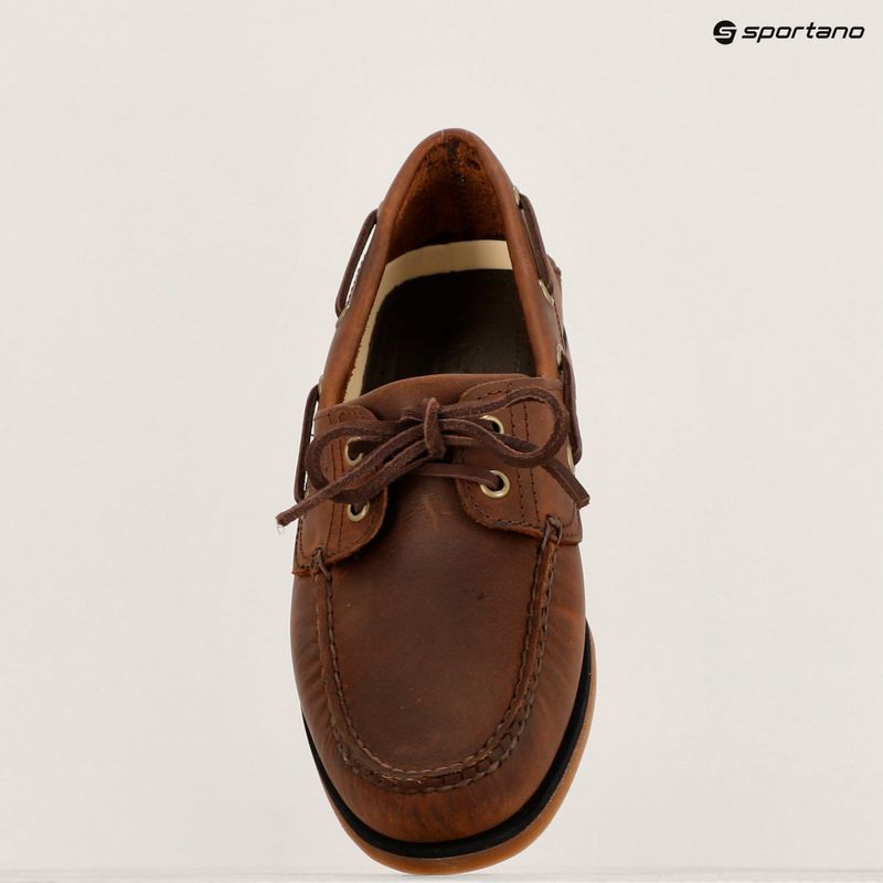Férfi vitorlás cipő Timberland Classic Boat Shoe medium brown full grain 9
