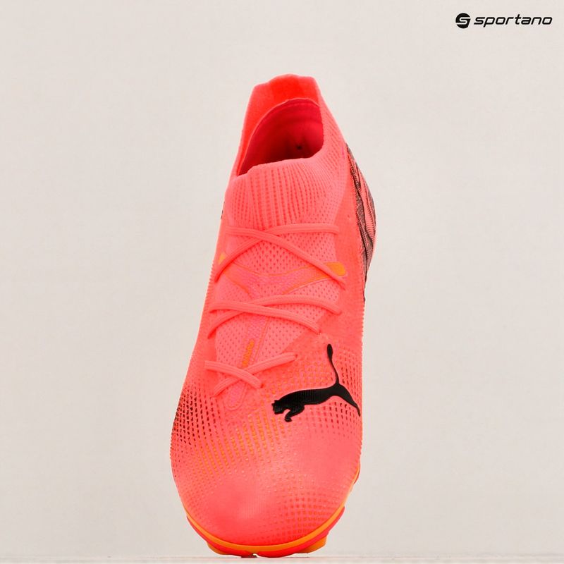 gyermek focicipő  PUMA Future 7 Match FG/AG Jr  sunset glow/puma black/sun stream 9