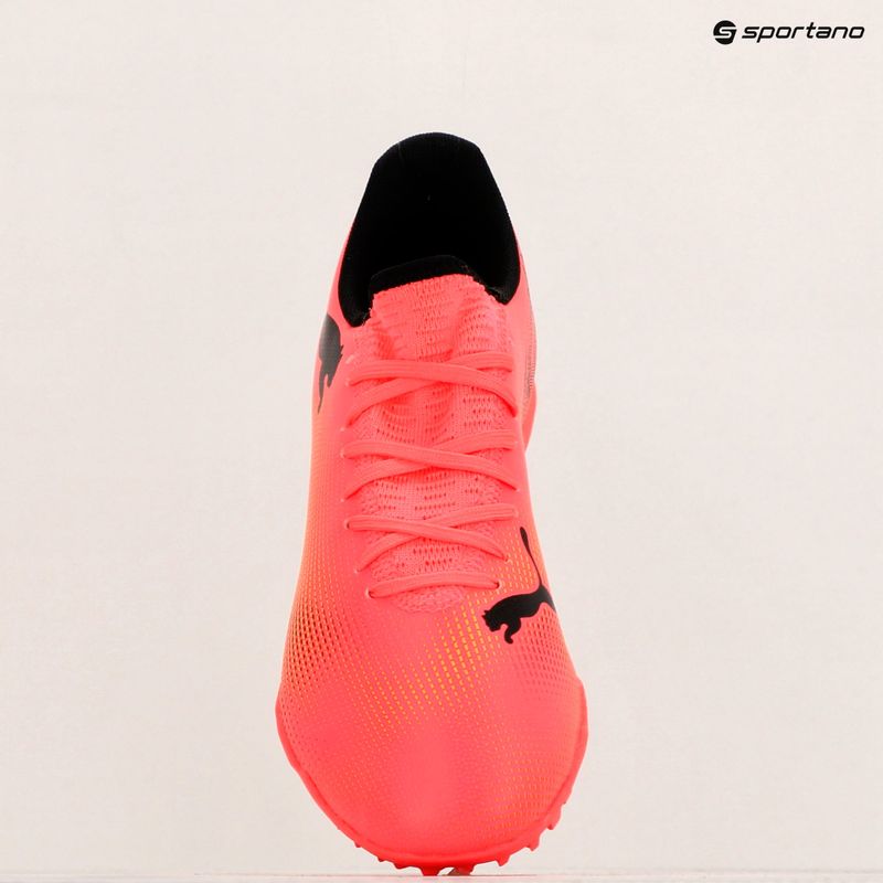 focicipő  PUMA Future 7 Play TT sunset glow/puma black/sun stream 9