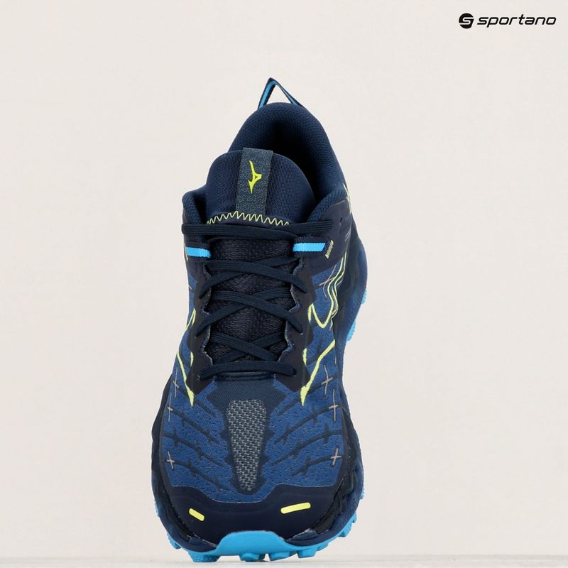 Férfi futócipő Mizuno Wave Mujin 10 dress blues/sharp green/swim cap 14