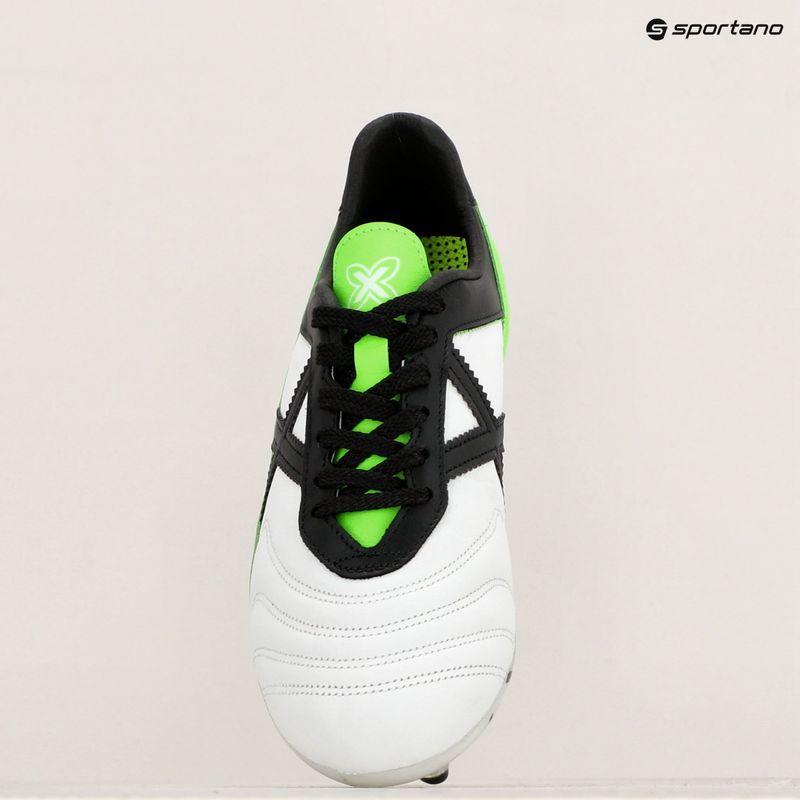 MUNICH Mundial 2.0 FG blanco/verde futballcipő 15