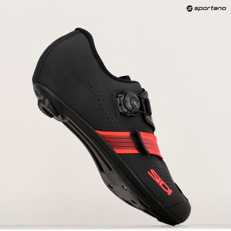Férfi országúti cipő Sidi Prima black/red 11