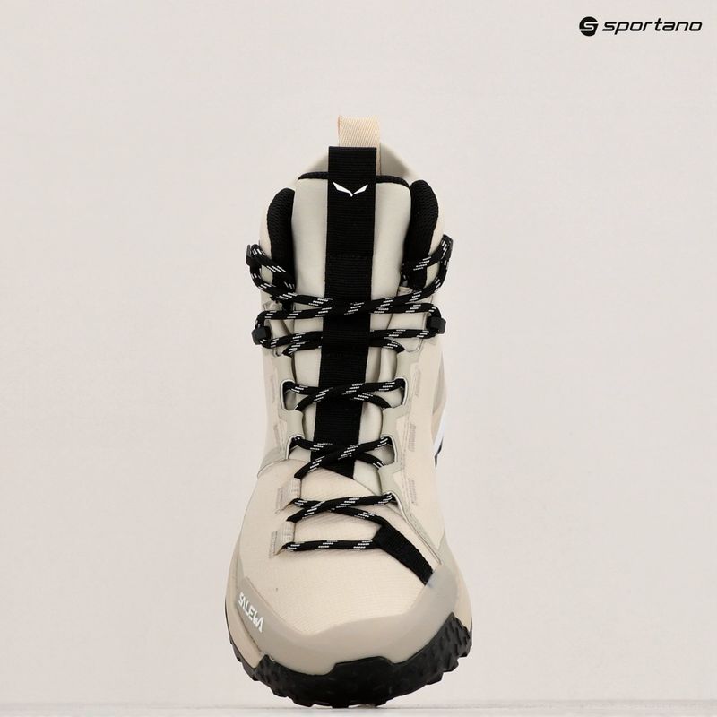 Női trekking cipő Salewa Puez Mid Ptx oatmeal/oatmeal 12