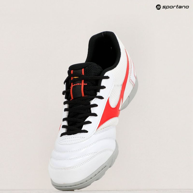 Férfi focicipő Mizuno MRL Sala Club TF white/radiant red 15